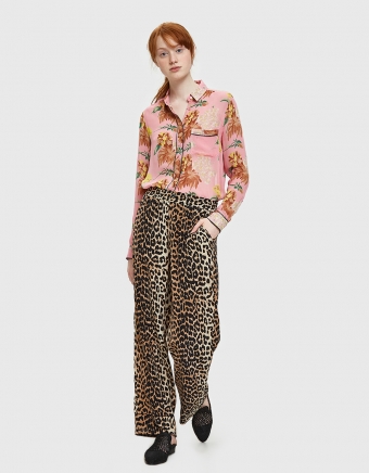 Marceau Georgette Shirt in Sea Pink