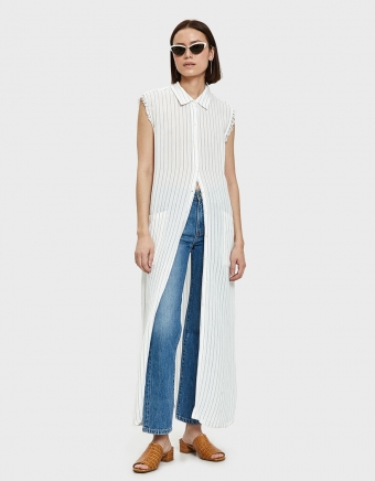 Velu Maxi Dress in White