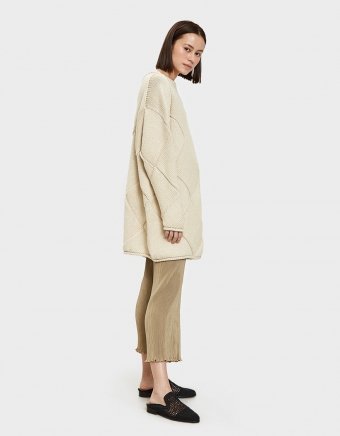 Entrelac Pullover
