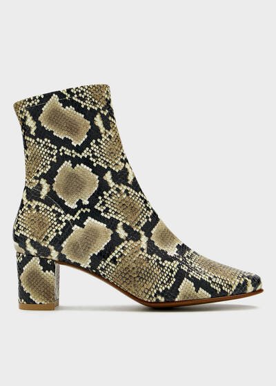 BY FAR Sofia  Boot In Snake