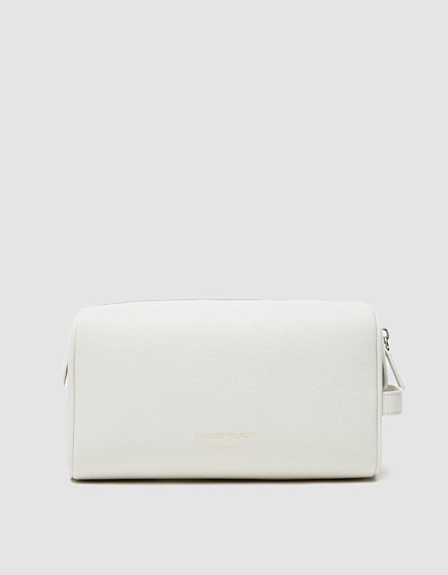Toiletry Bag in Off White