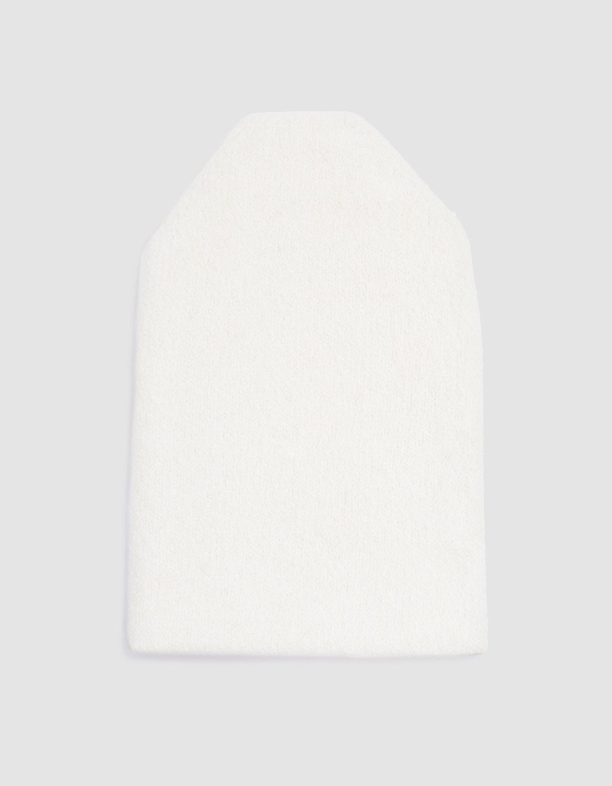 Carpenter Oversized Beanie in White