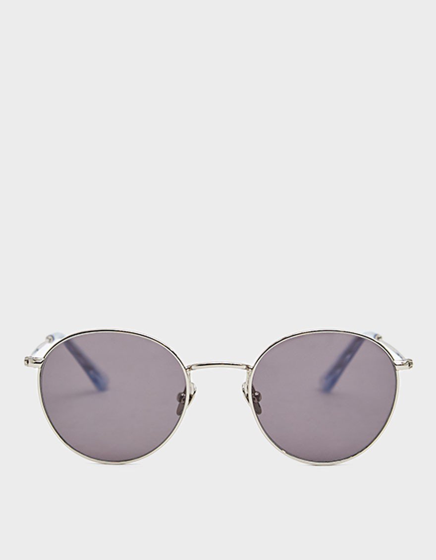 WIP Jean Sunglasses in SilverTranslucent Blue