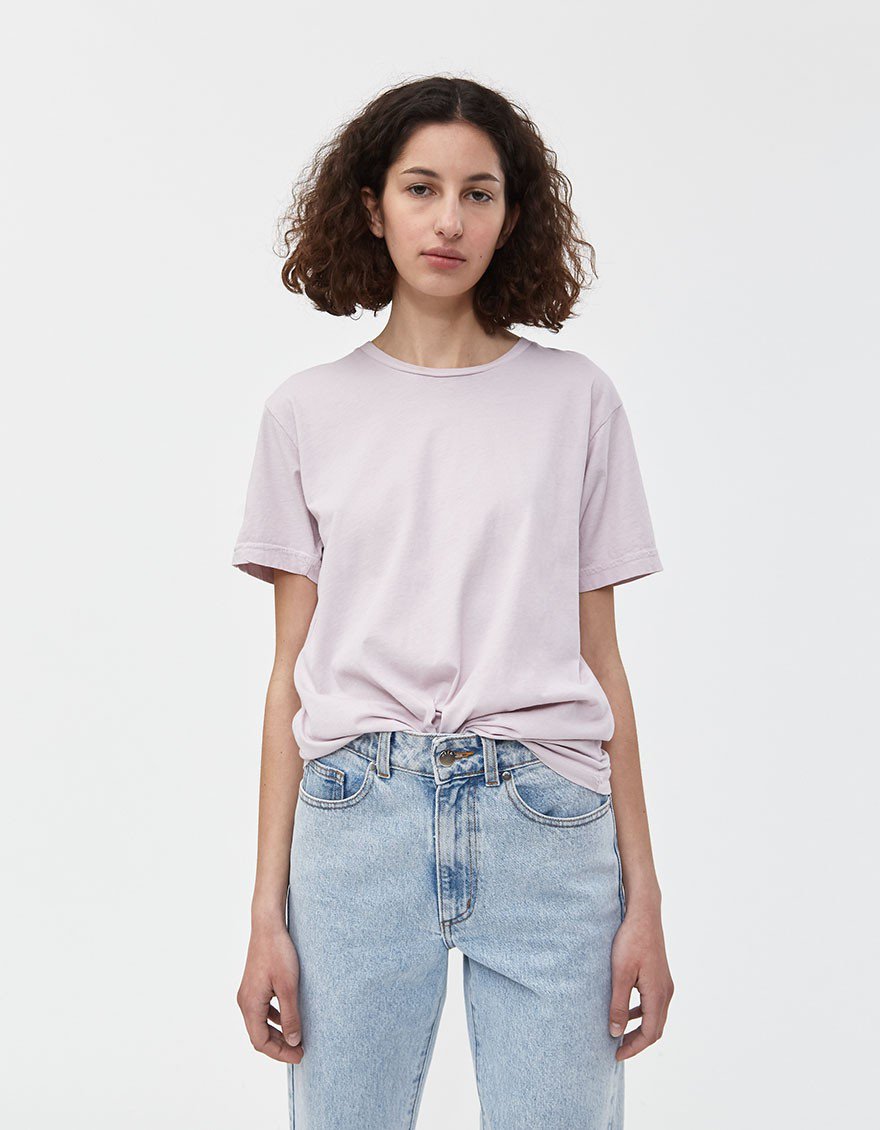 Dye Tee in Lilac