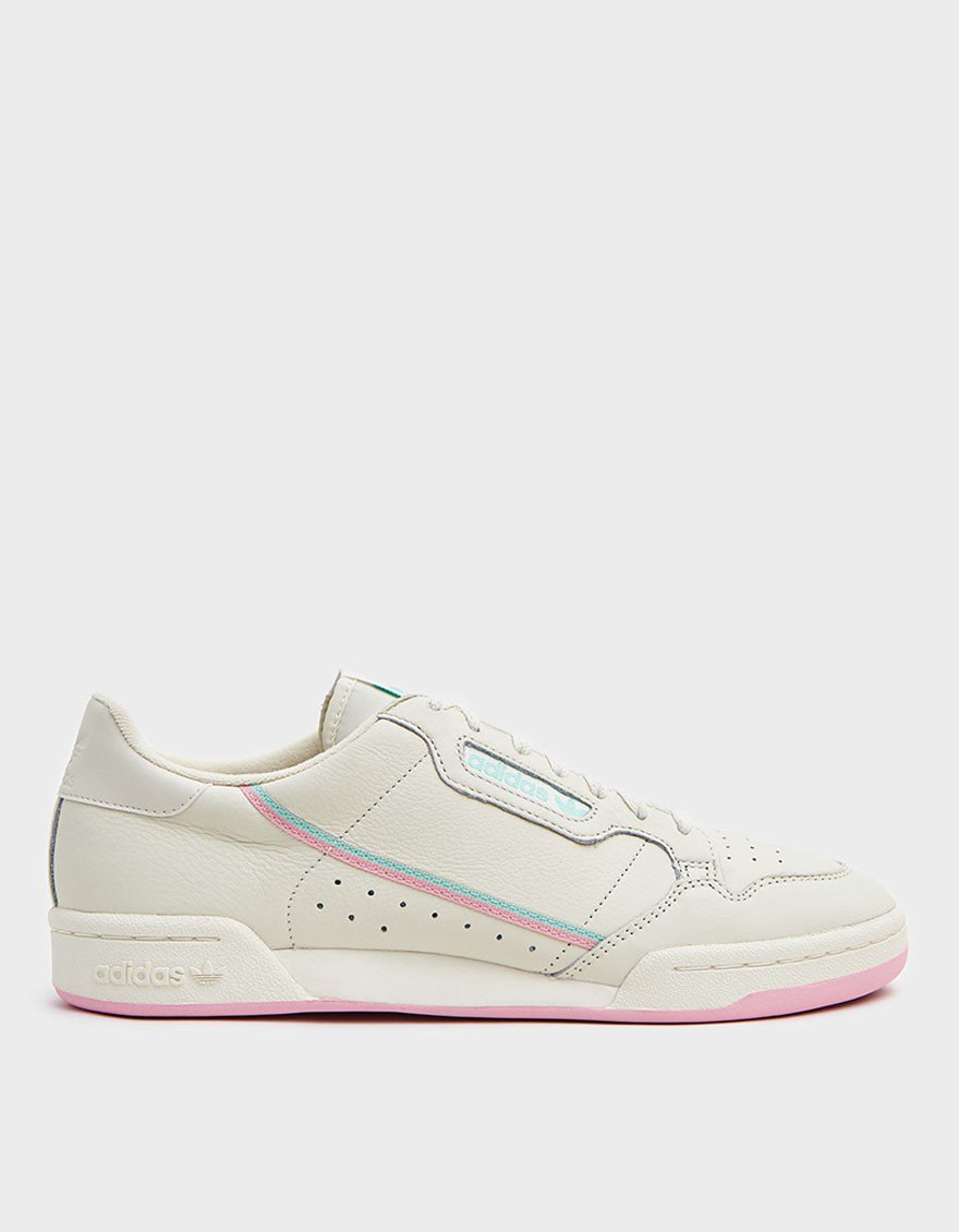 Continental 80 Sneaker in Off WhiteTrue PinkClear Mint