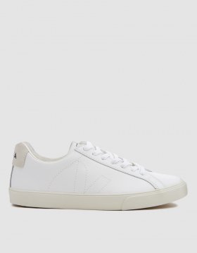Esplar Leather Sneaker in Extra White