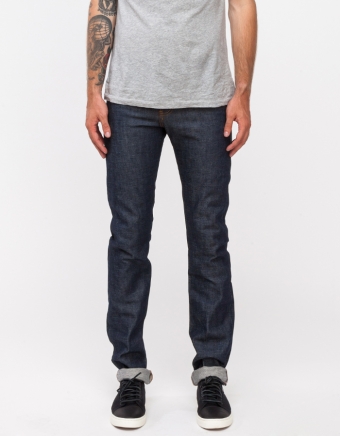 Skinny Guy Dirty Fade Selvedge