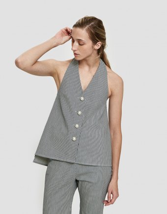 Halter Neck Vest