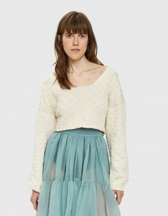 Meter Garbanzo Stitch Top