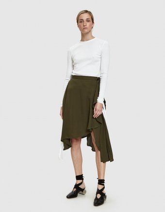 Georgette Wrap Skirt