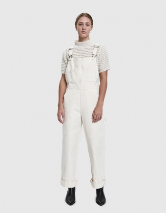 Canvas Overalls in Natural