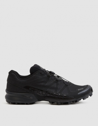 S/Lab Speedcross Black Ltd Sneaker in Black/Black/Autobahn