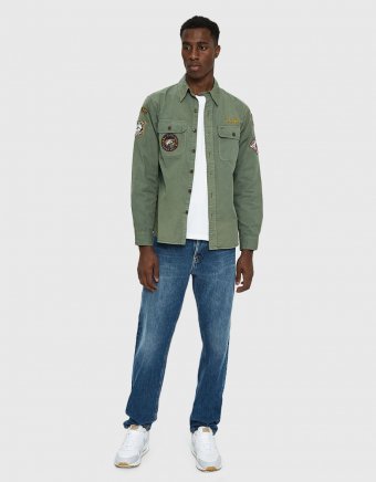 Sleepy Sixten Celestial Orange Denim Jean