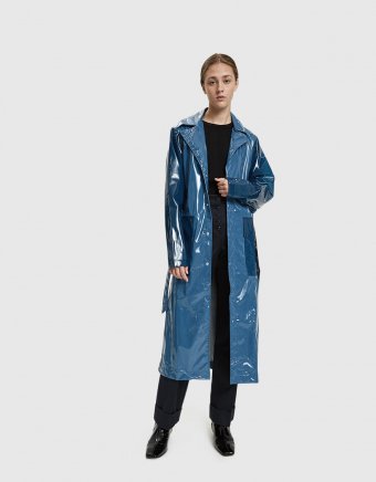 Limited Long Faded Raincoat