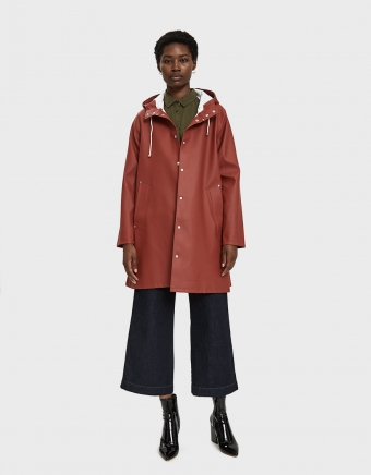 Mosebacke Rain Jacket in Barn Red