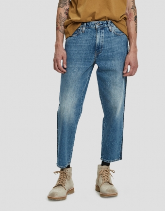 Draft Taper Denim in Shamrock