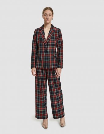 Sinclair Plaid Blazer