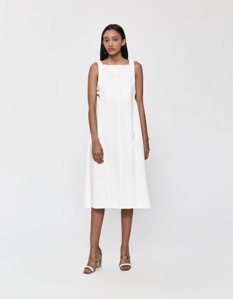 Side-X Bare Swing Dress