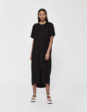 Tender Twist Dress in Black
