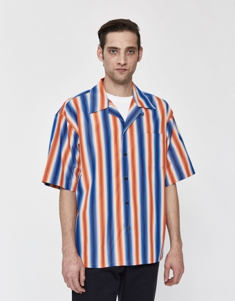 Striped Poplin Shirt