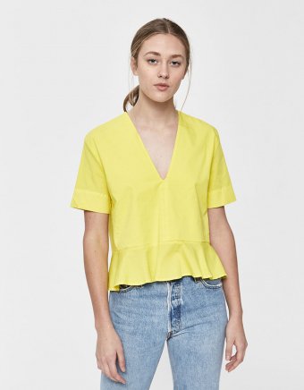 Loulou V-Neck Top