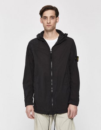 Lamy Velour Long Jacket in Black