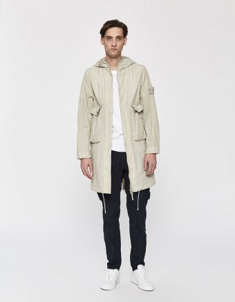 Ghost 50 Fili Resinata Fishtail Jacket in Beige