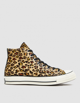 Chuck Taylor 70 Varsity Remix High Sneaker in Leopard Print