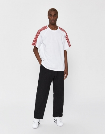 Tailored Pleated Trouser in Black