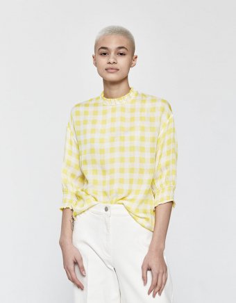 Mere Checked Blouse