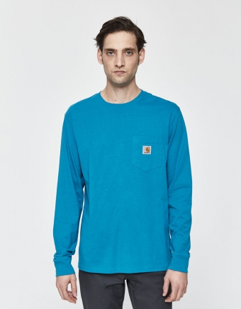L/S Pocket T-Shirt in Pizol