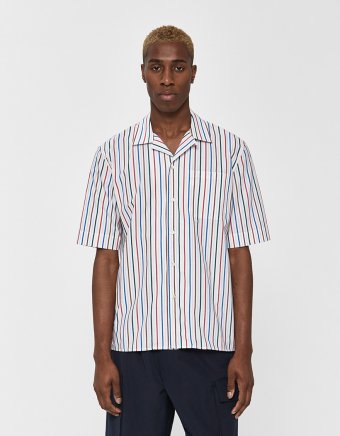 Gioia Button Up Shirt in Multi Stripe
