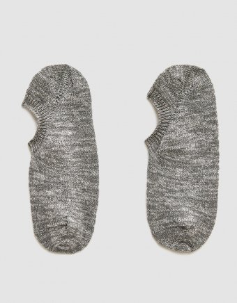 Boucle Shoe In Sock in Grey