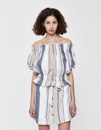 Catherine Striped Top