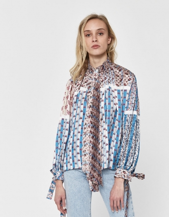 Ornette Tie Neck Top