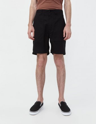 Henzo Fatigue Short in Black